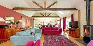 large open plan room