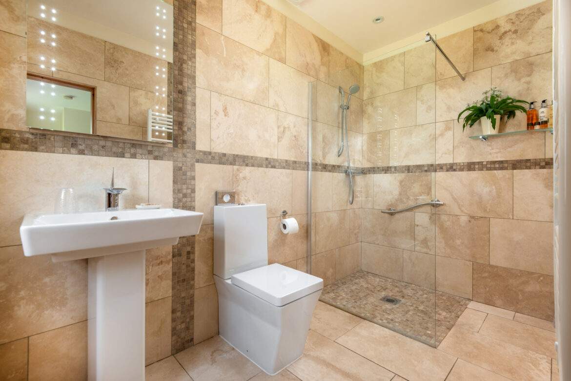 Wet room in the Cart House