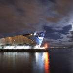The deep at night