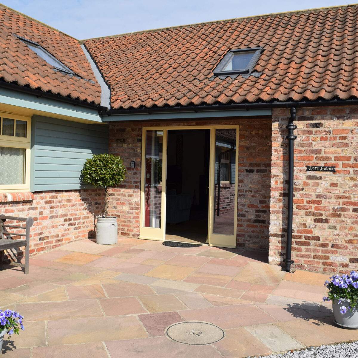 Entrance to the Cart House 