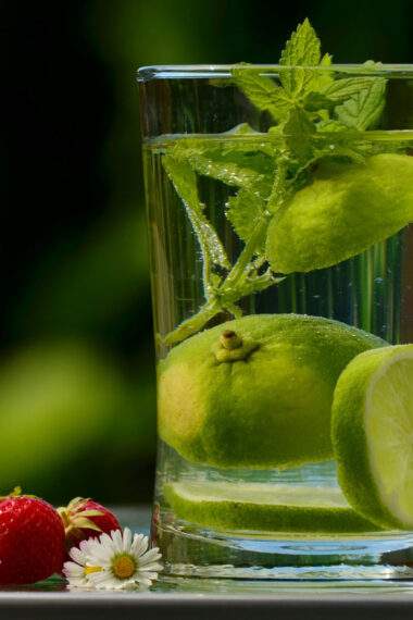 refreshing healthy drink