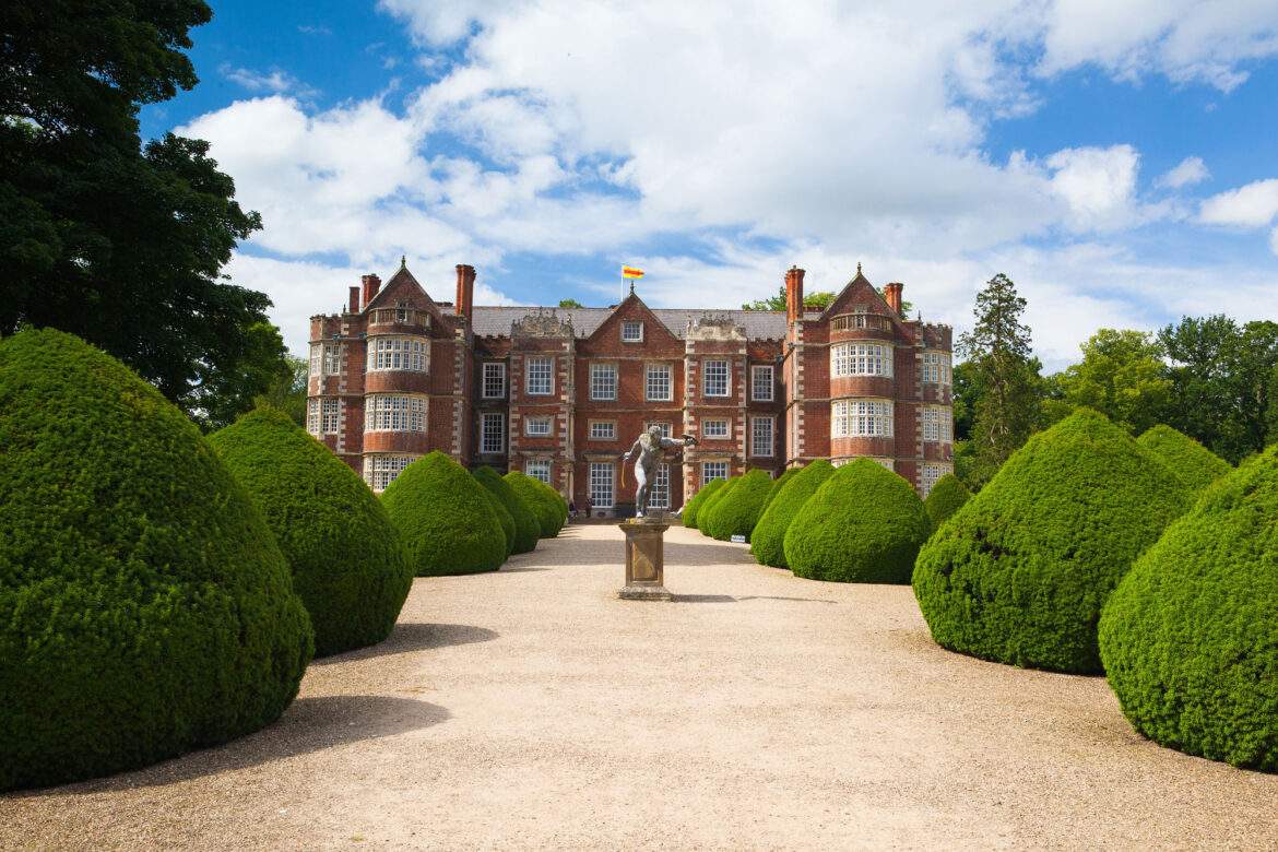 brick built stately home
